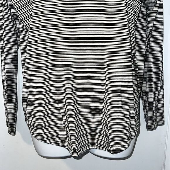 ATHLETA Cloudlite Stratus Striped Long Sleeve Shirt-M - Picture 4 of 9